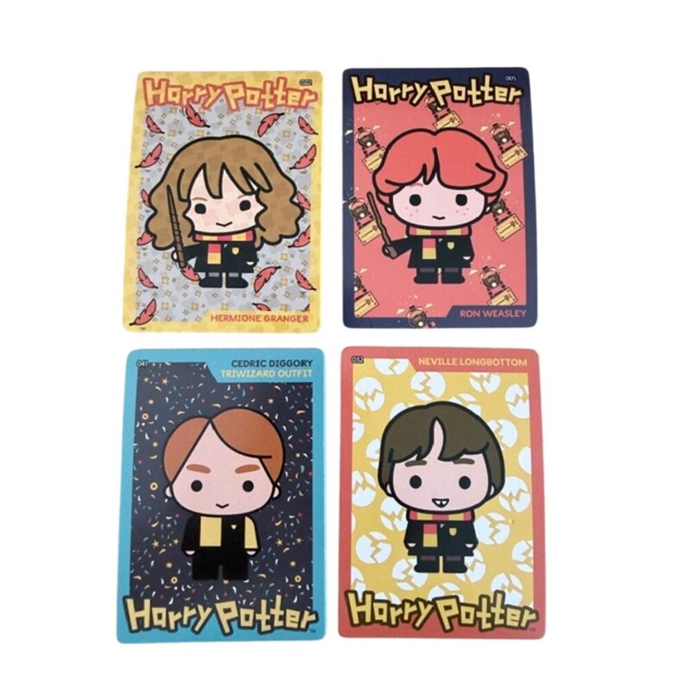 Harry Potter Collector Cards Character Bundle (4 Cards)